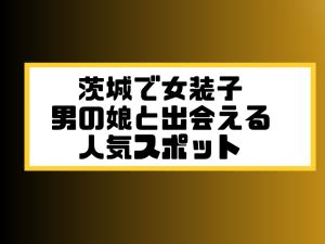 水戸ニューハーフ|水戸で女装子/ニューハーフと出会う！人気のスポット3選